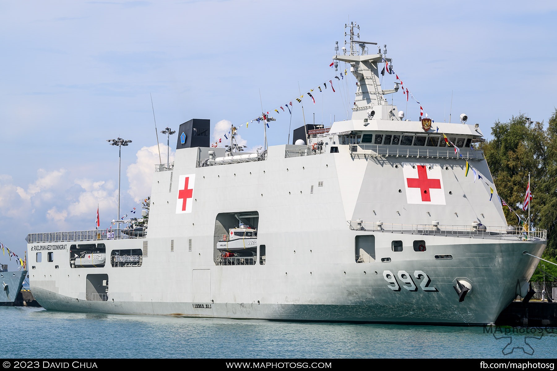 KRI dr. Radjiman Wedyodiningrat (992). Sudirohusodo-class hospital ship of the Indonesian Navy