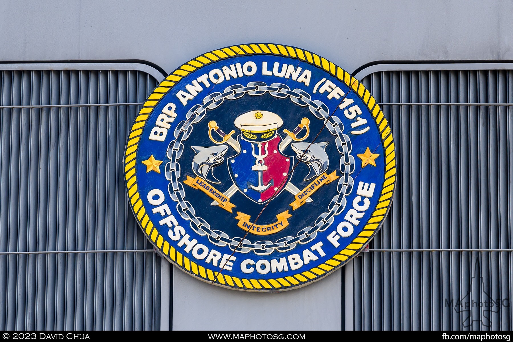 Emblem of the BRP Antonio Luna (FF-151)
