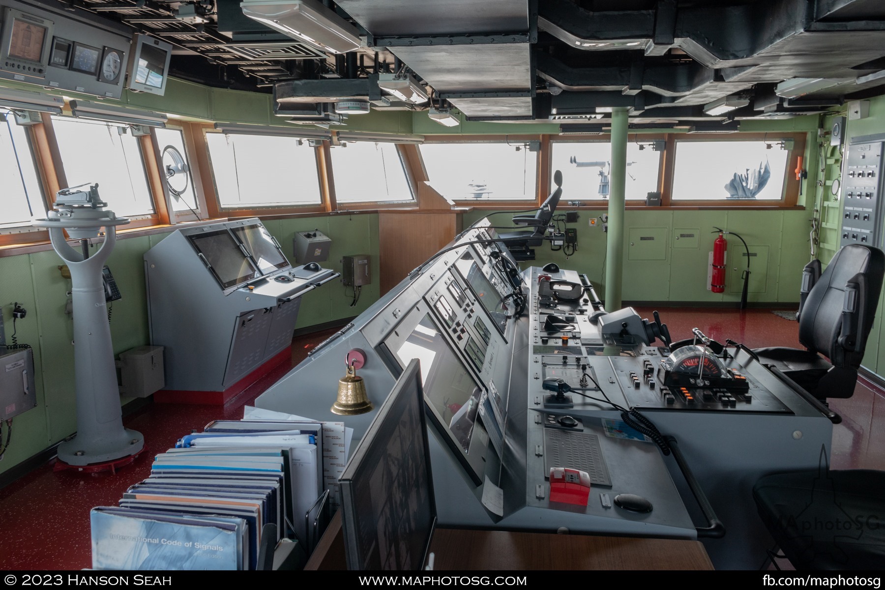 Bridge of the BRP Antonio Luna (FF-151)