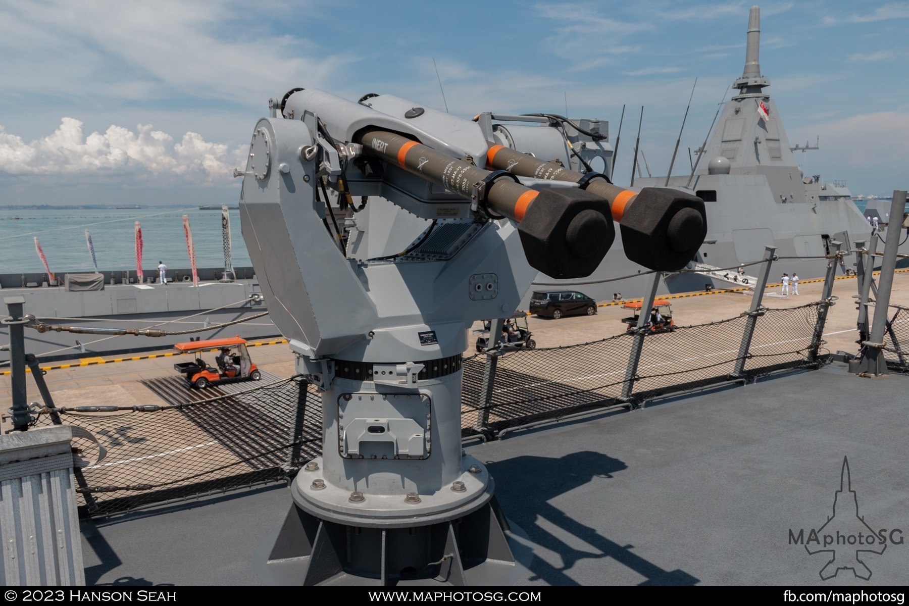 MBDA Mistral Simbad-RC twin launchers, BRP Antonio Luna (FF-151)