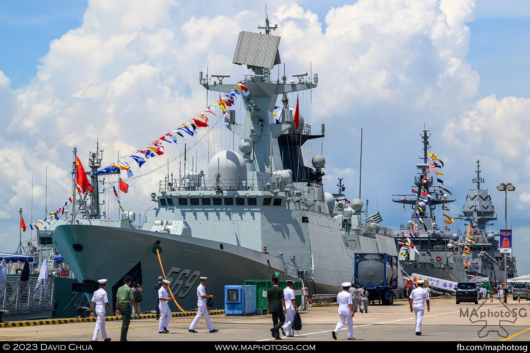 Yulin (569). Type 054A frigate of the People's Liberation Army Navy