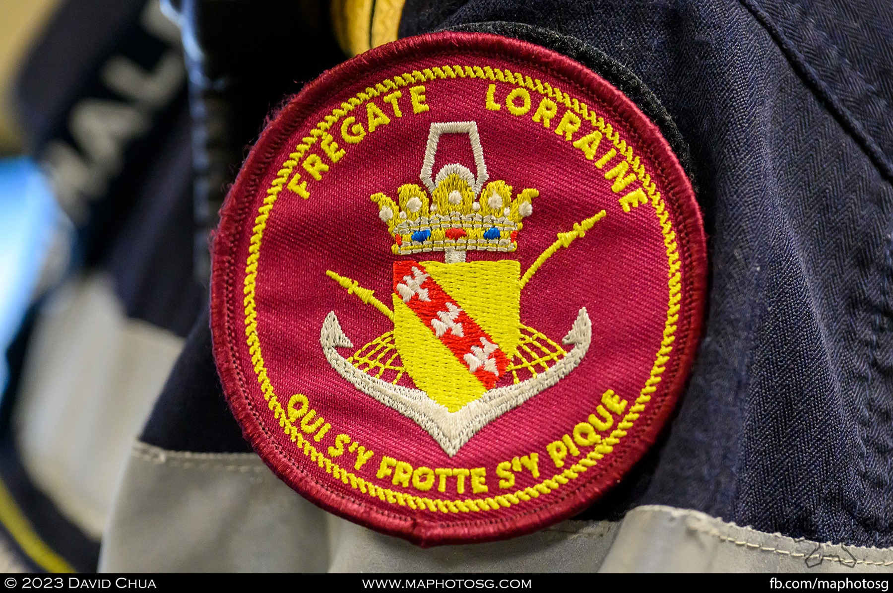 Lorraine patch worned by crew members