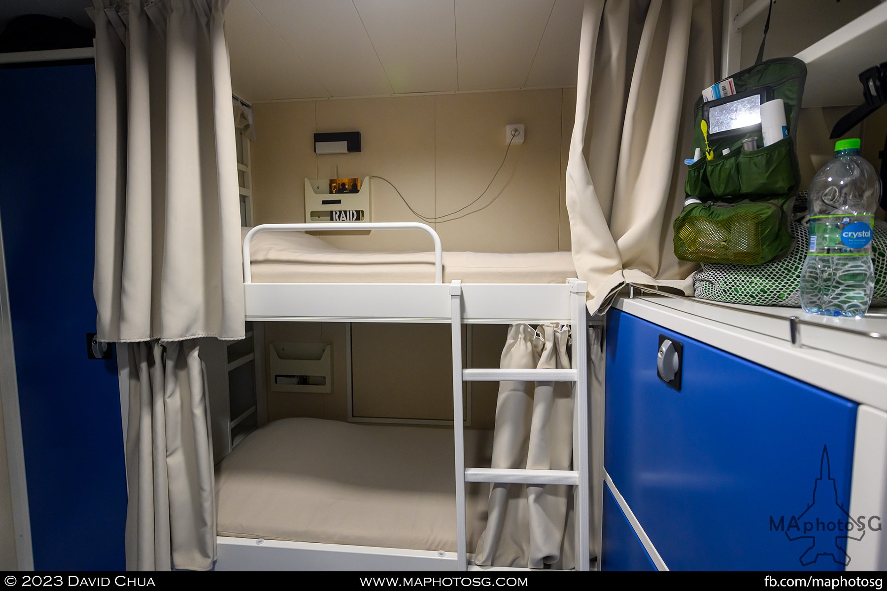 Crew bunk in the Lorraine