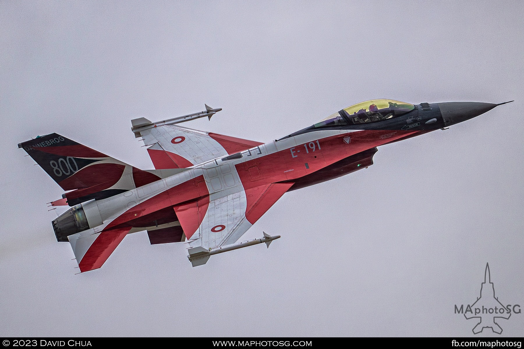 Royal Danish Air Force General Dynamics F-16AM Fighting Falcon