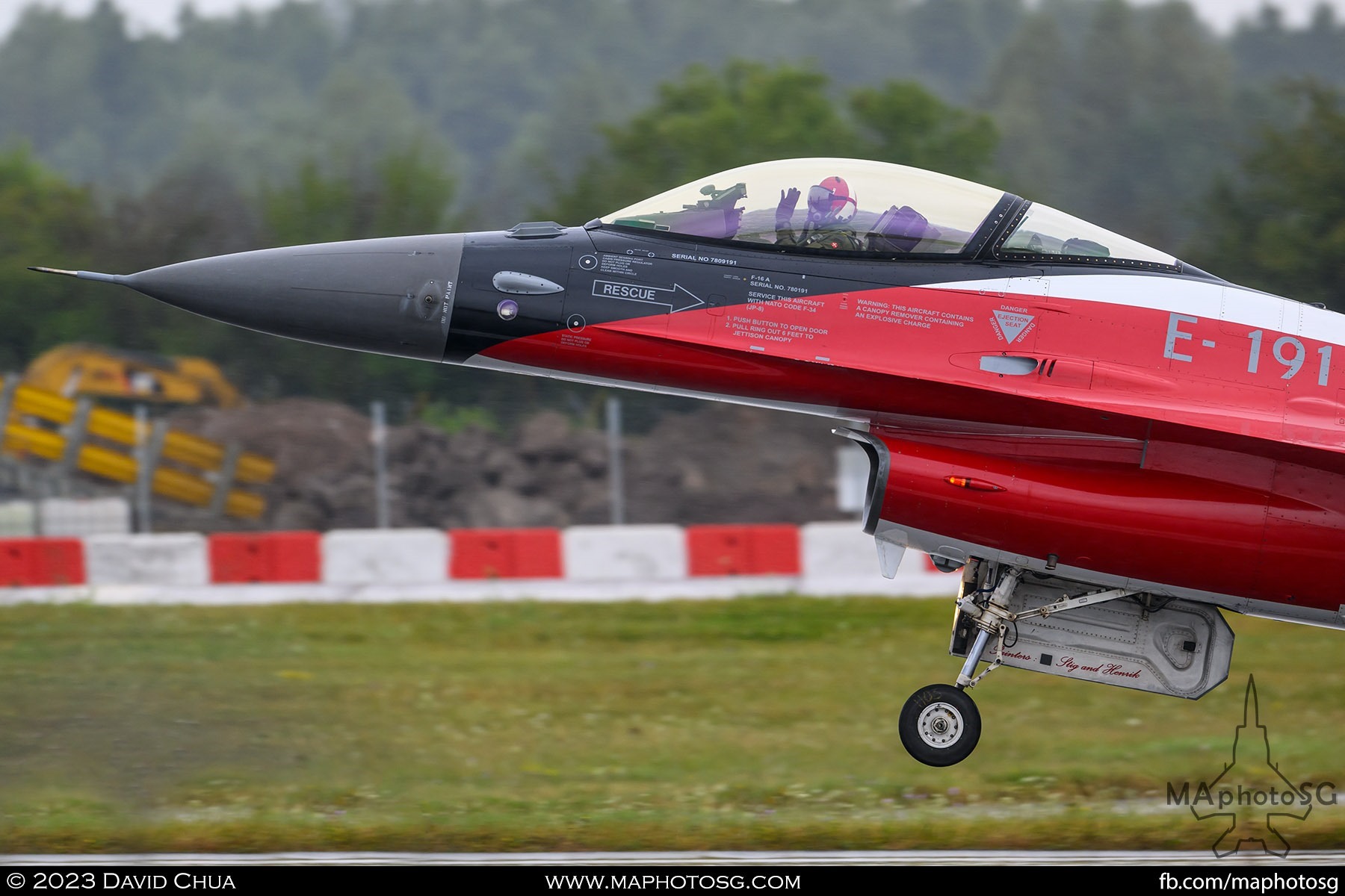 Royal Danish Air Force General Dynamics F-16AM Fighting Falcon