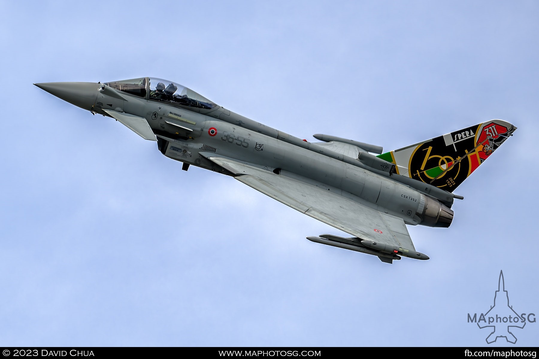 Italian Air Force Eurofighter F-2000A Typhoon