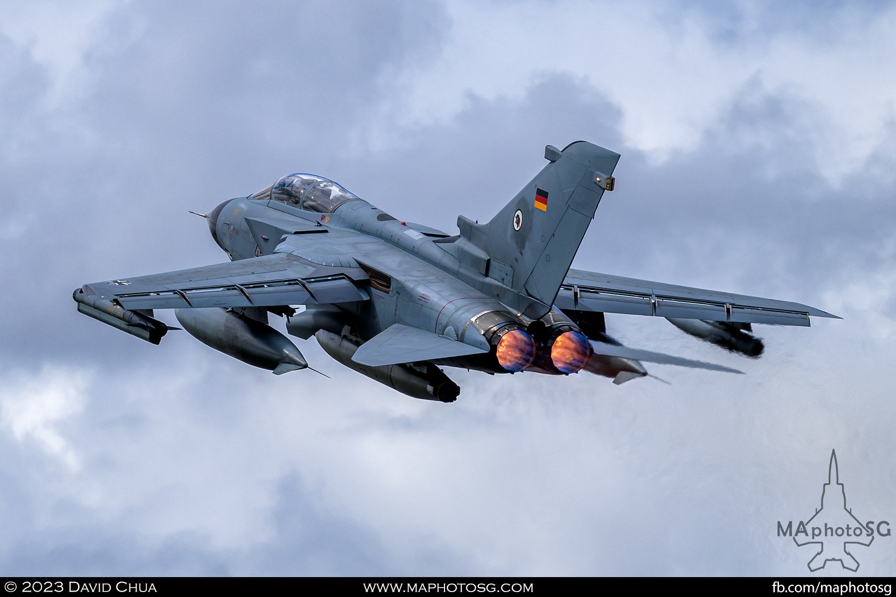 German Air Force Panavia Tornado ECR 