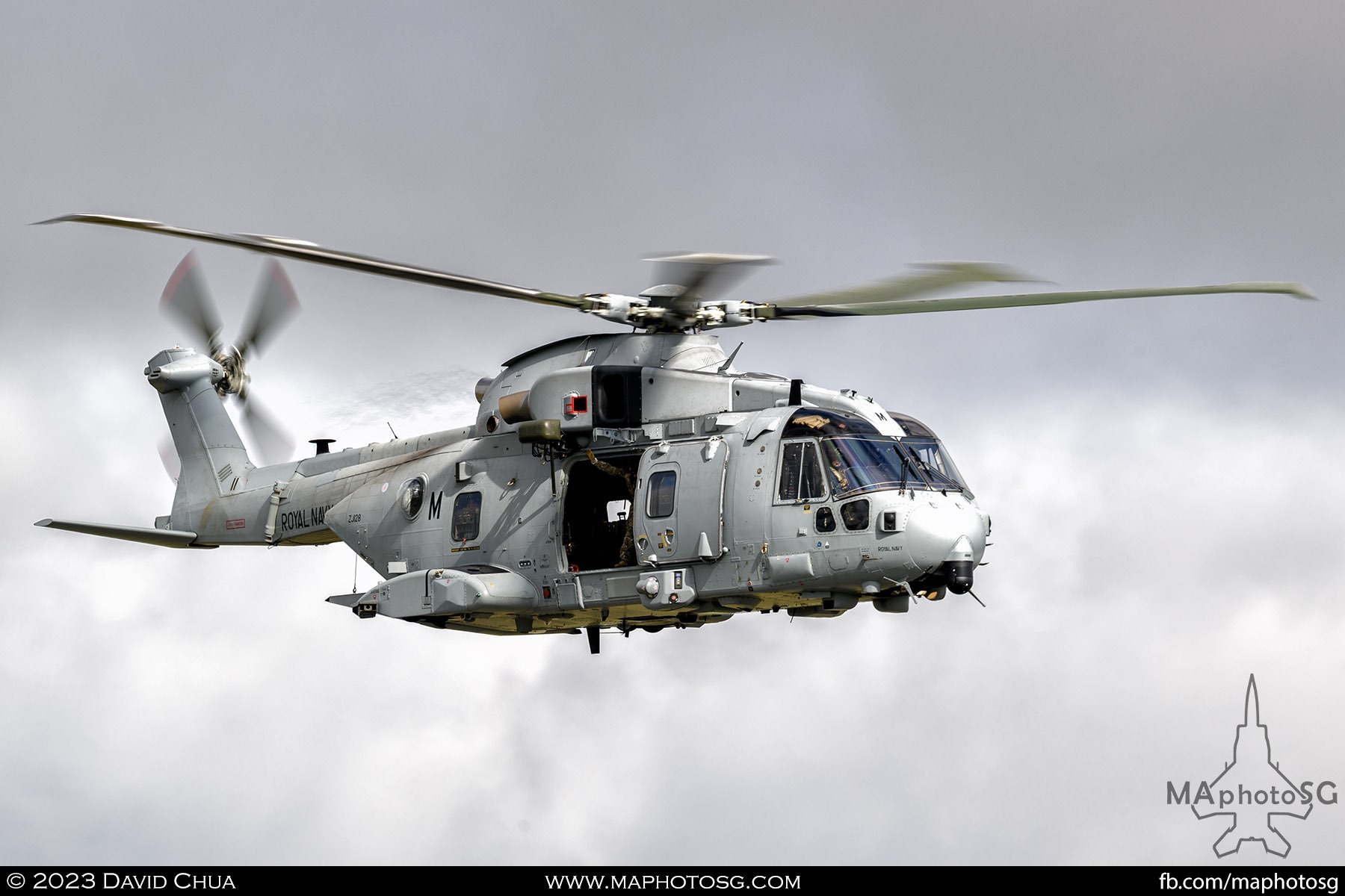 Royal Navy Leonardo Merlin HC.4