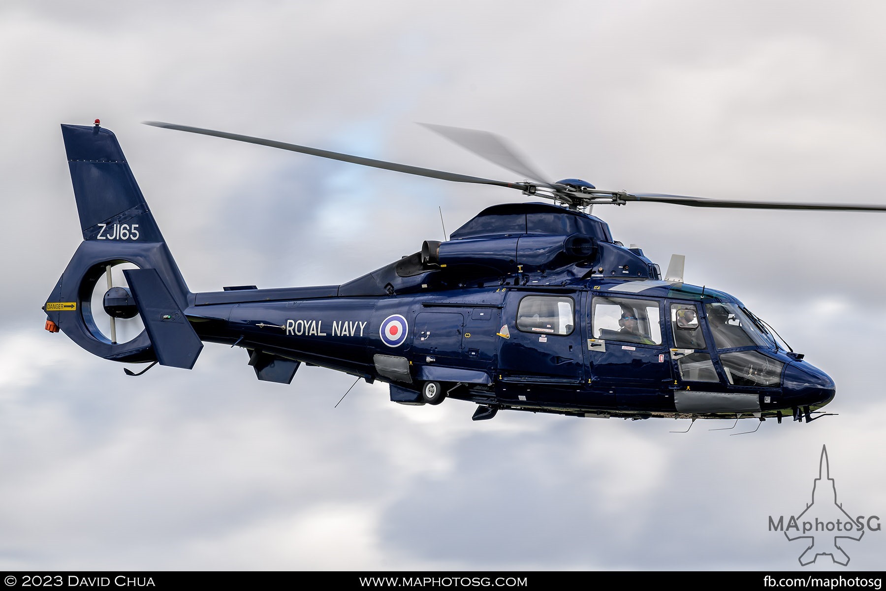Royal Navy Airbus Helicopters AS365 N2 Dauphin II