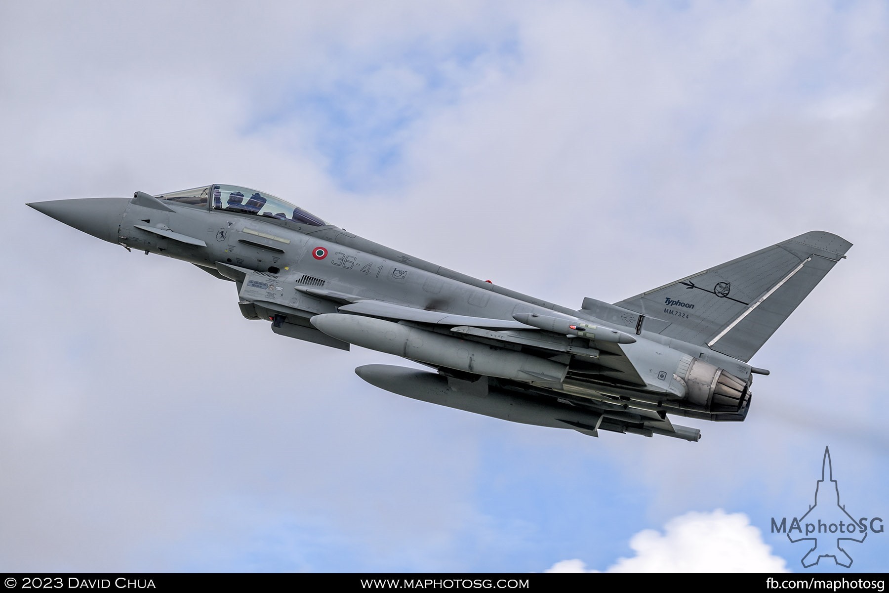 Italian Air Force Eurofighter F-2000A Typhoon