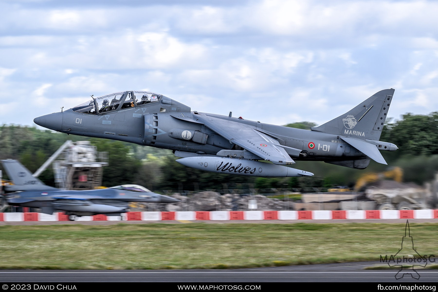 Italian Air Force McDonnell Douglas TAV-8B+ Harrier II