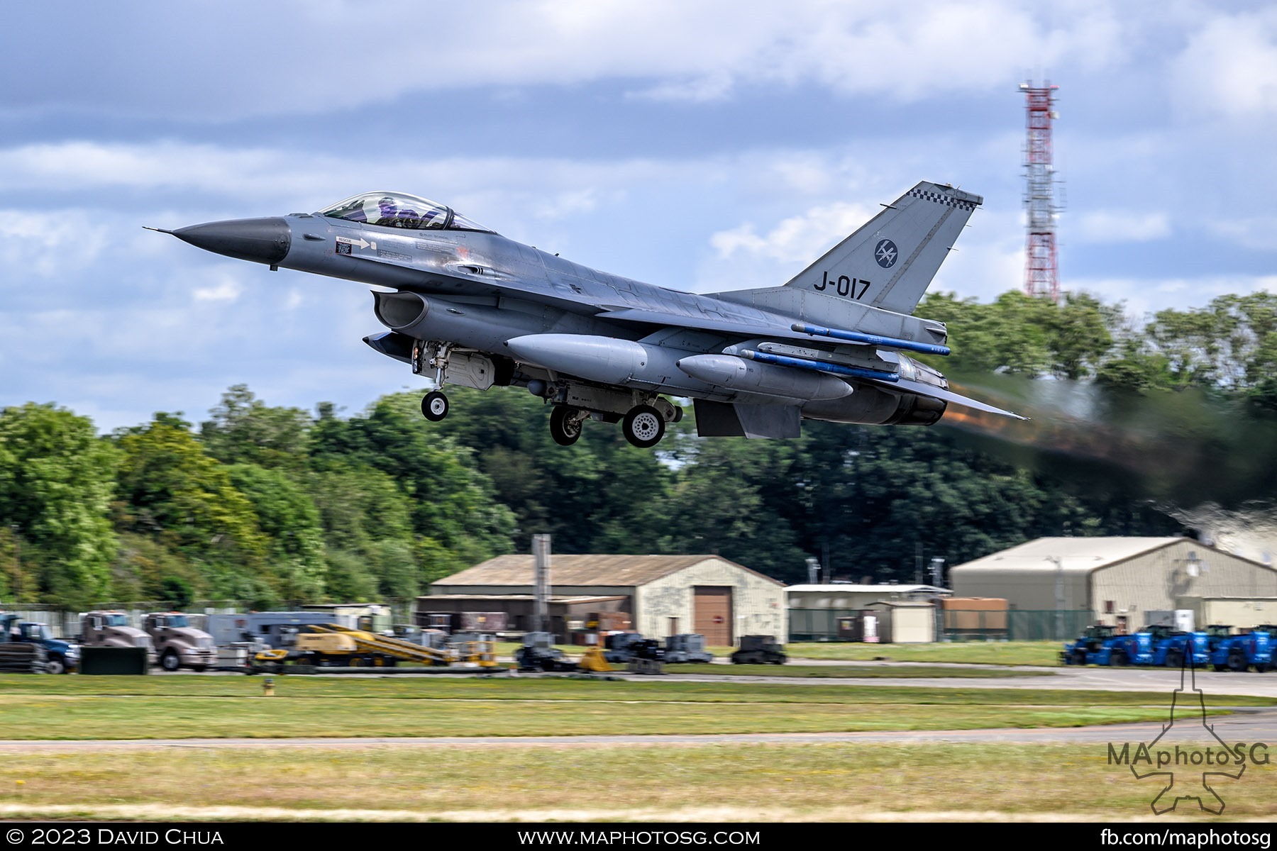 Royal Netherlands Air Force General Dynamics F-16AM Fighting Falcon