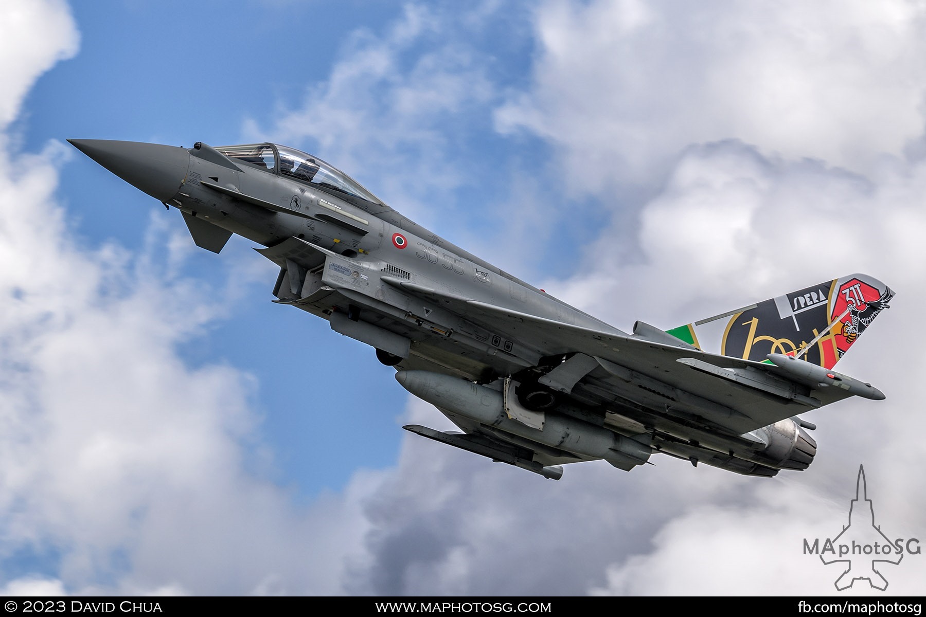 Italian Air Force Eurofighter F-2000A Typhoon