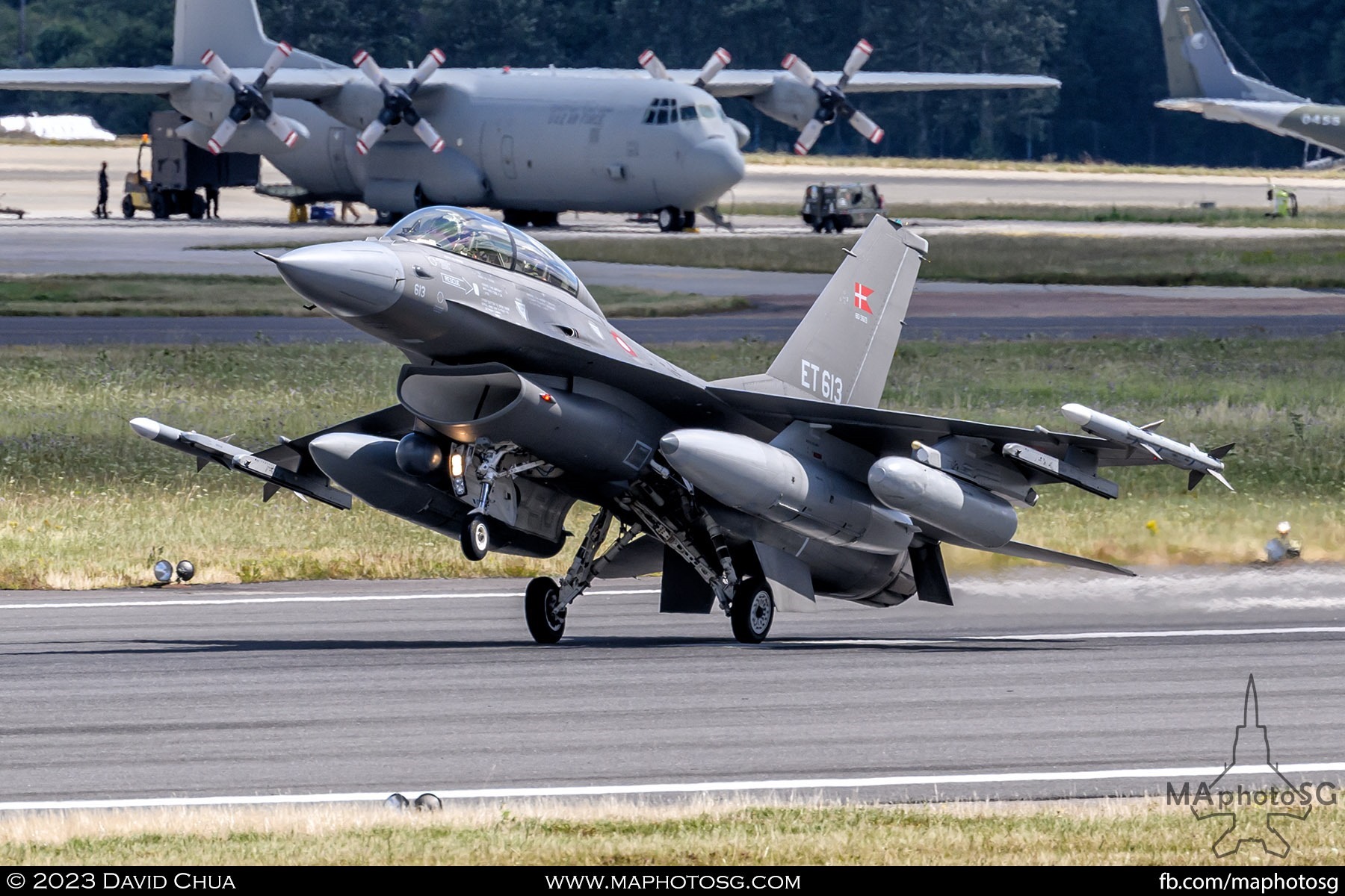 Royal Danish Air Force General Dynamics F-16BM Fighting Falcon