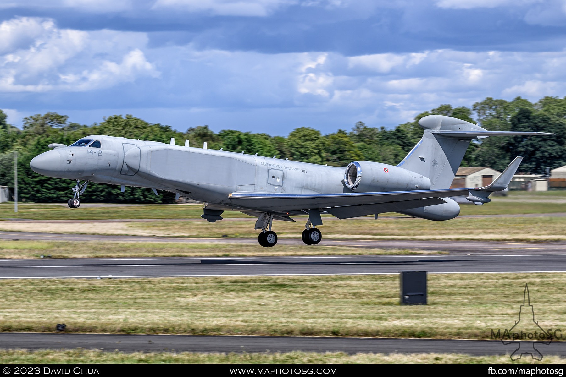 Italian Air Force Gulfstream E-550A CAEW