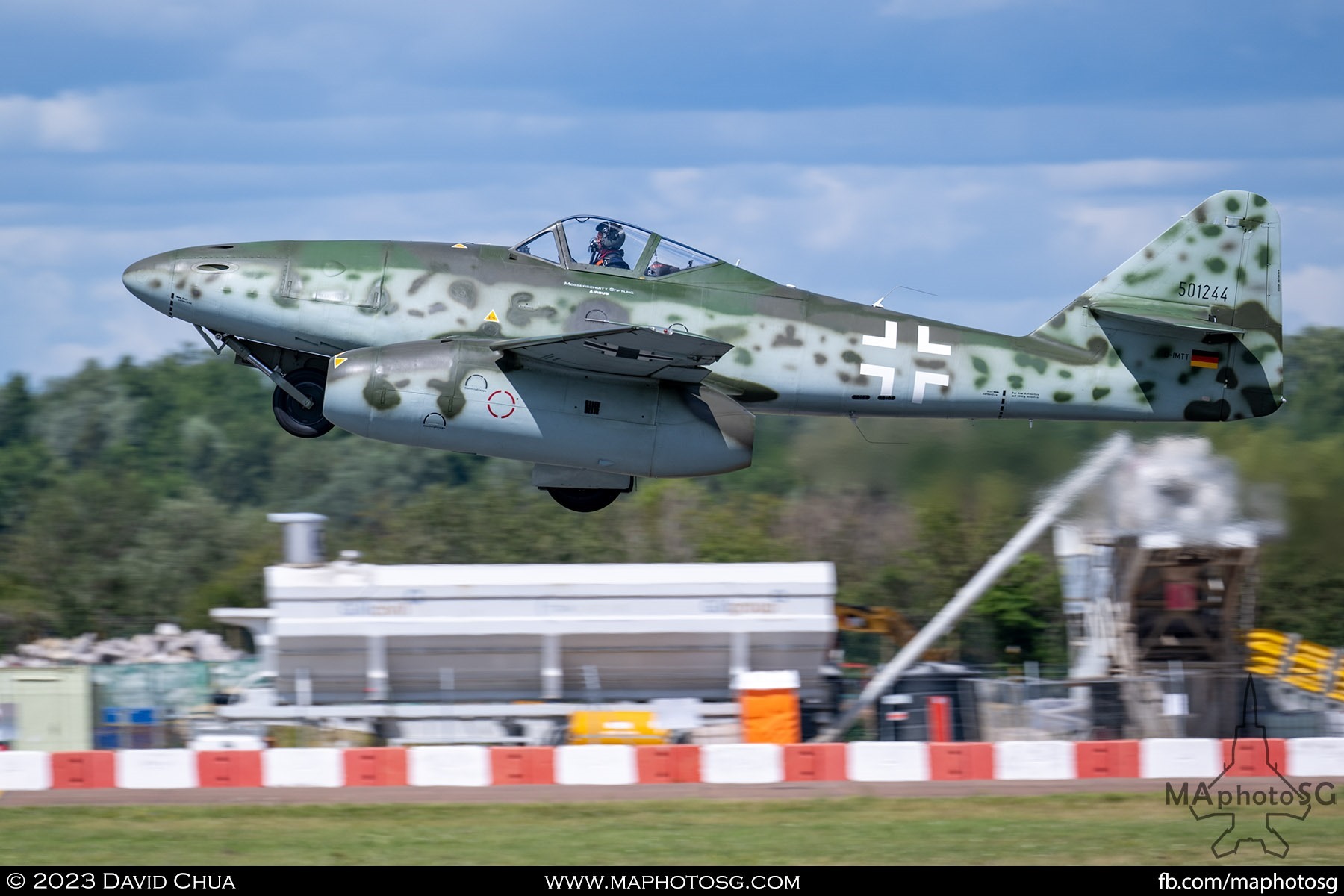 Airbus Heritage Flight Messerschmidt Me 262