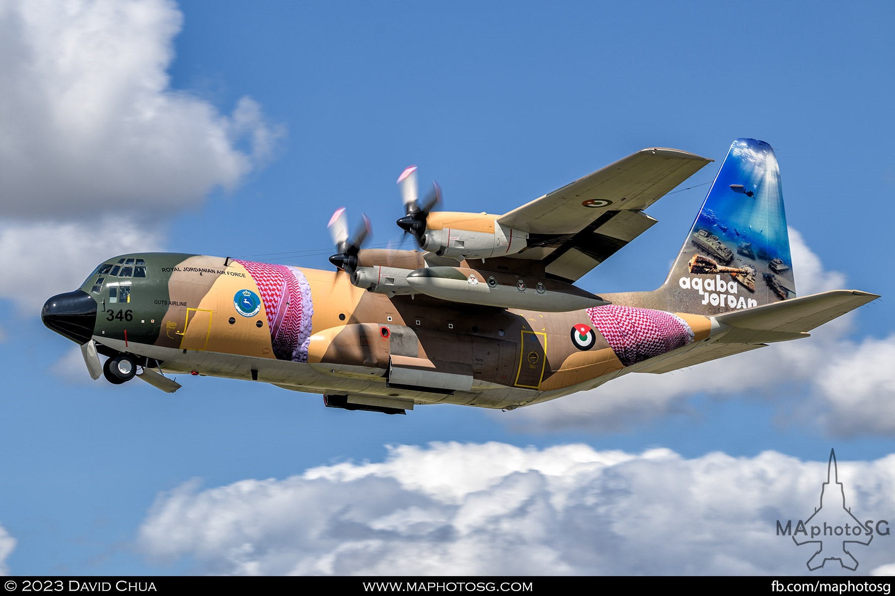 Royal Jordanian Air Force Lockheed C-130H Hercules