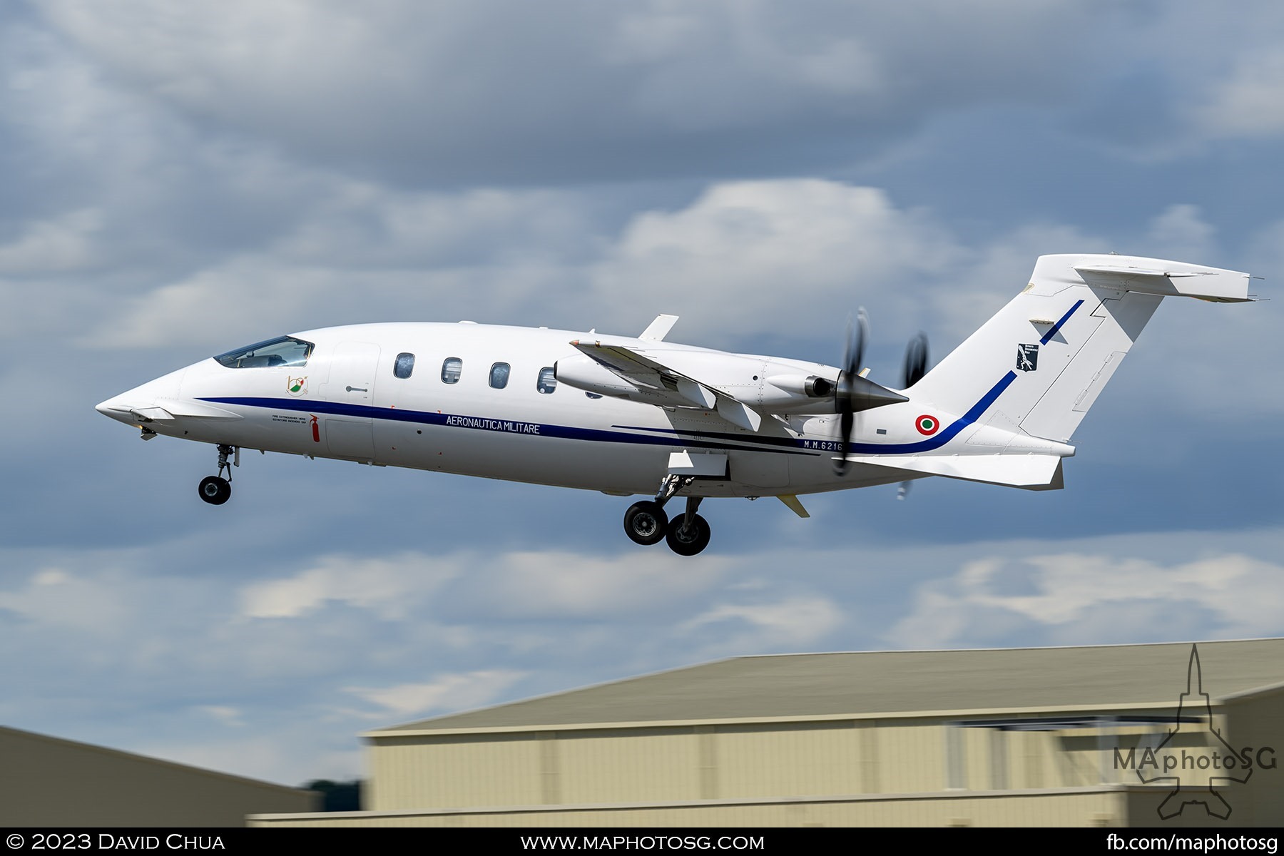 Italian Air Force Piaggio P-180 Avanti