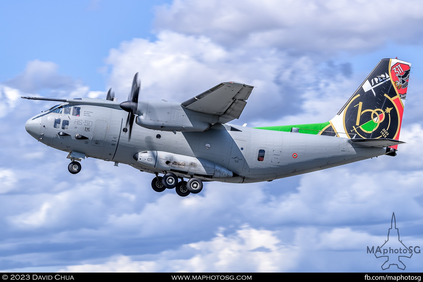 Italian Air Force Leonardo C-27J Spartan