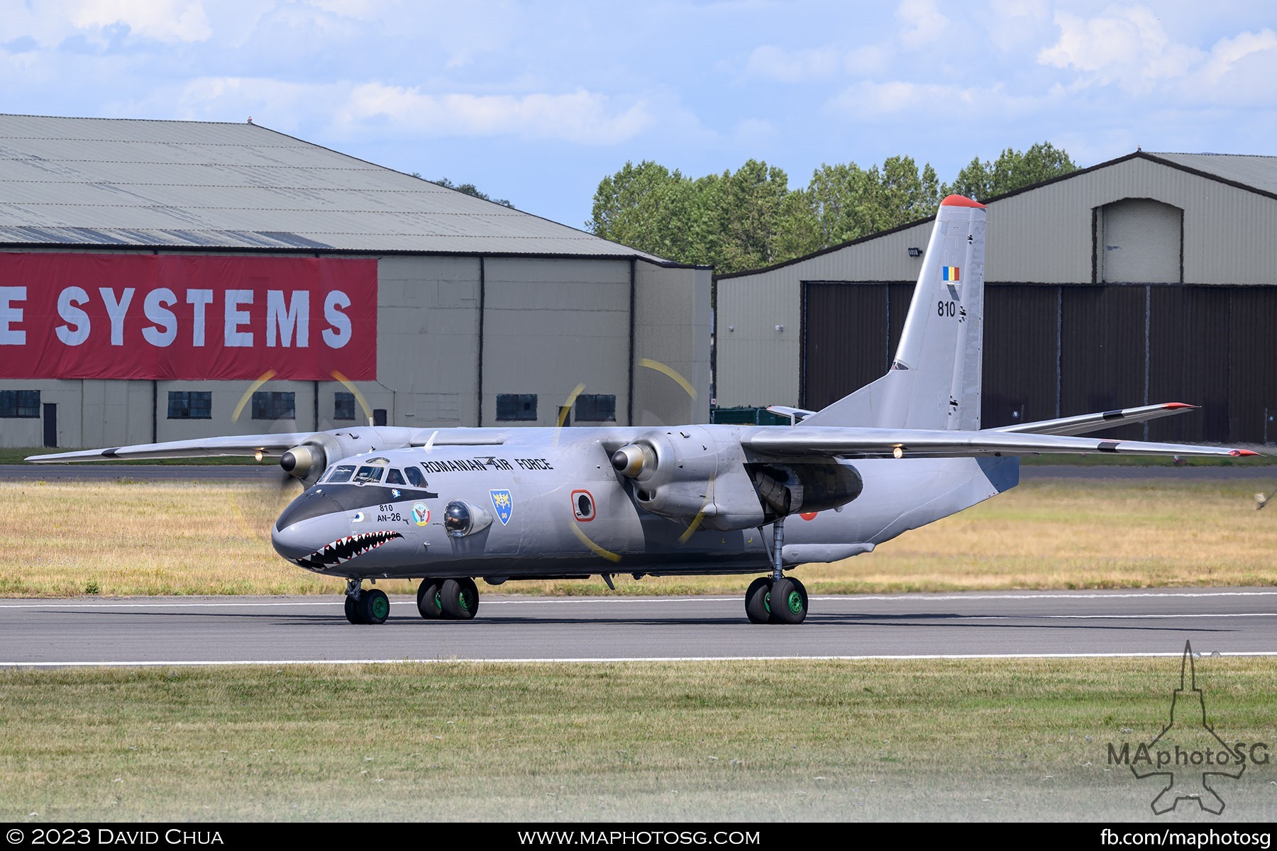 Romanian Air Force Antonov An-26 Curl