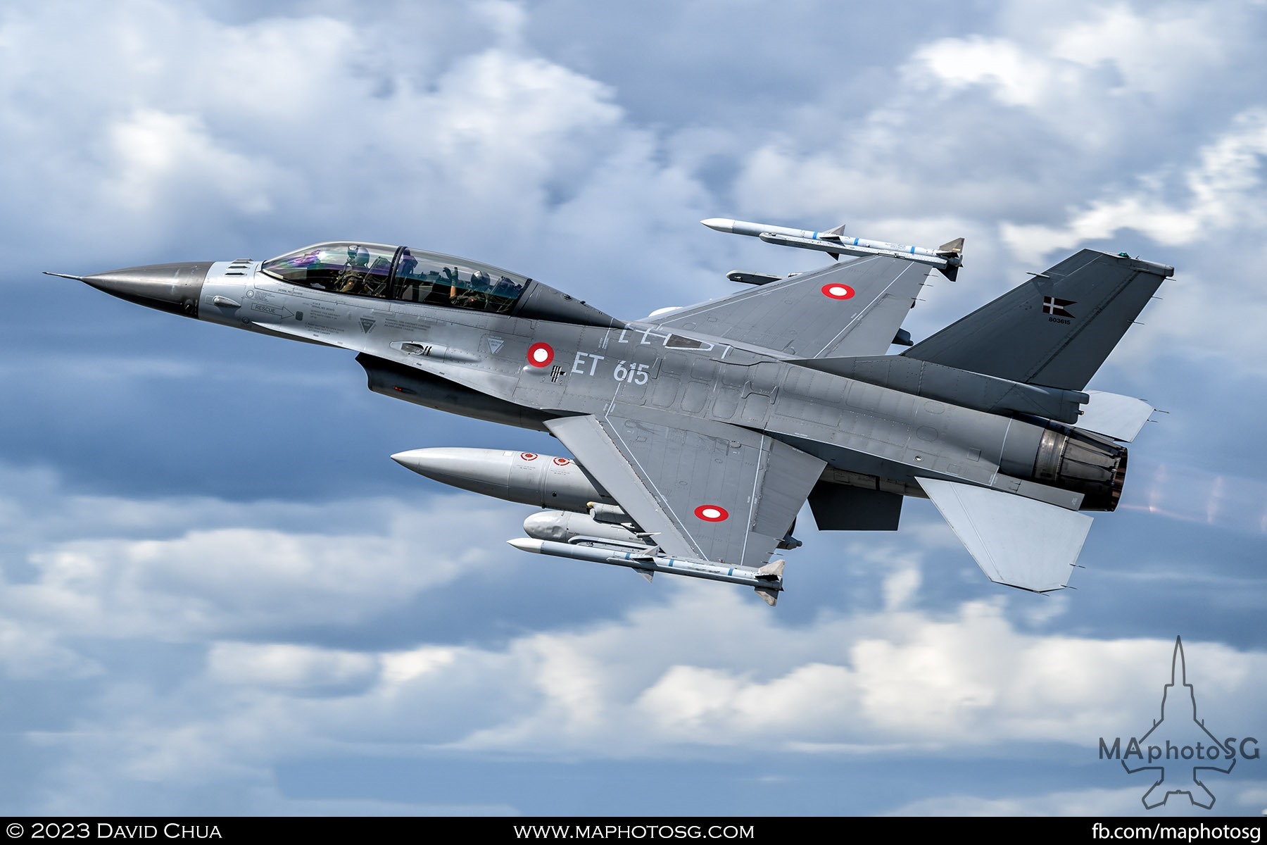 Royal Danish Air Force General Dynamics F-16BM Fighting Falcon