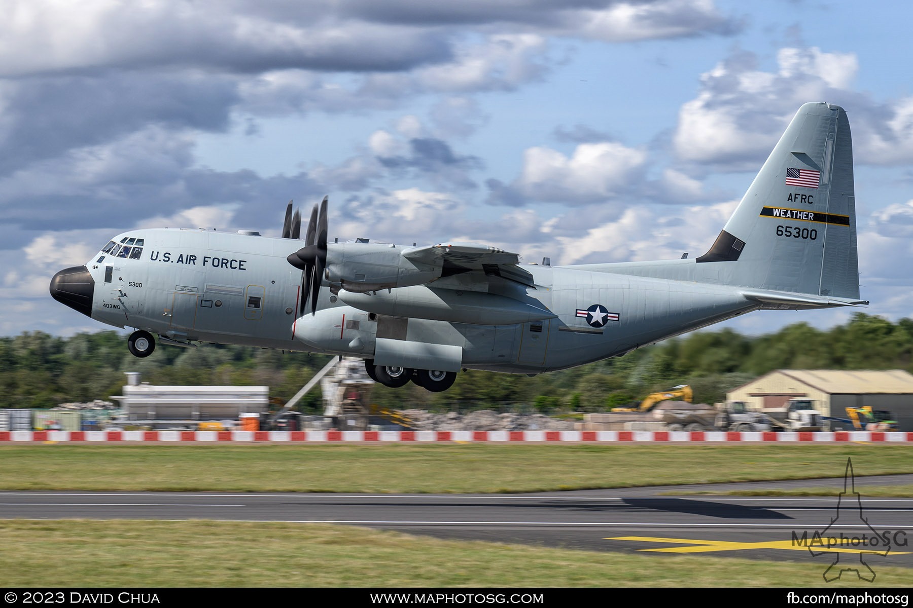 USAF Lockheed WC-130J Weatherbird