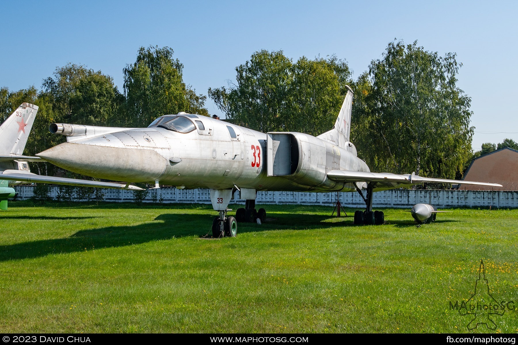 Tupolev Tu-22M. The first Soviet supersonic long-range sweep-wing jet bomber.