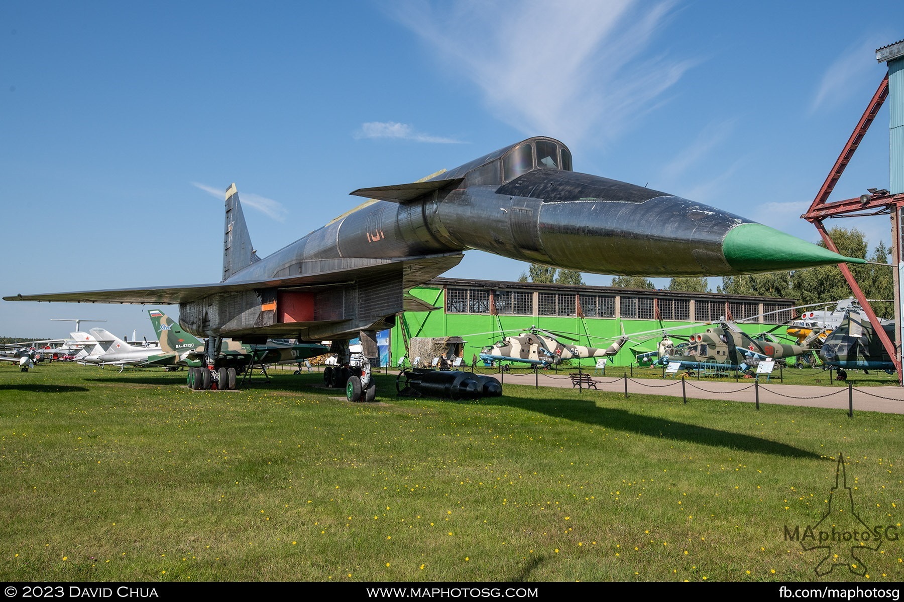 Sukhoi T-4. Strike and reconnaissance aircraft made from unique titanium and steel structure. Only 4 were built.