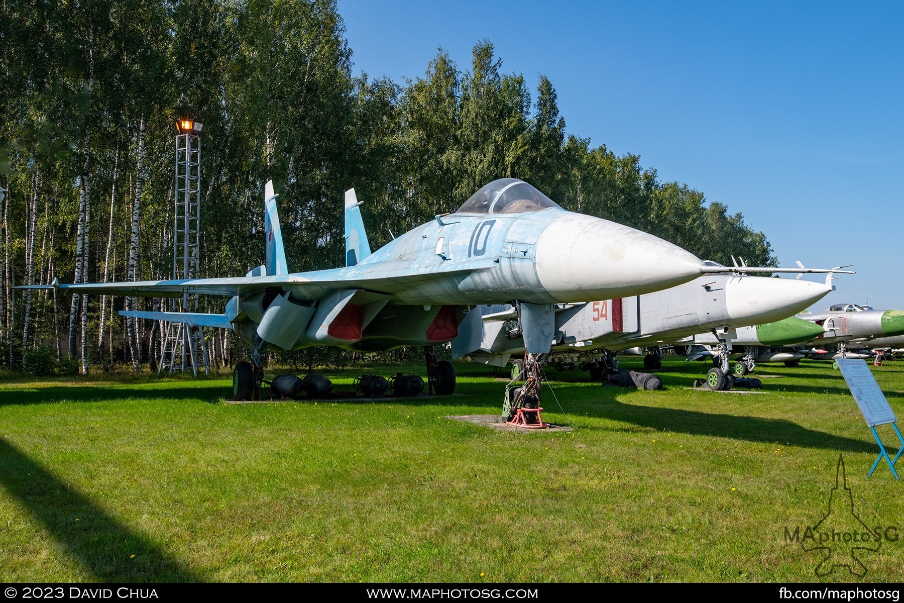 Prototype of the Su-27 T-10-1 fighter