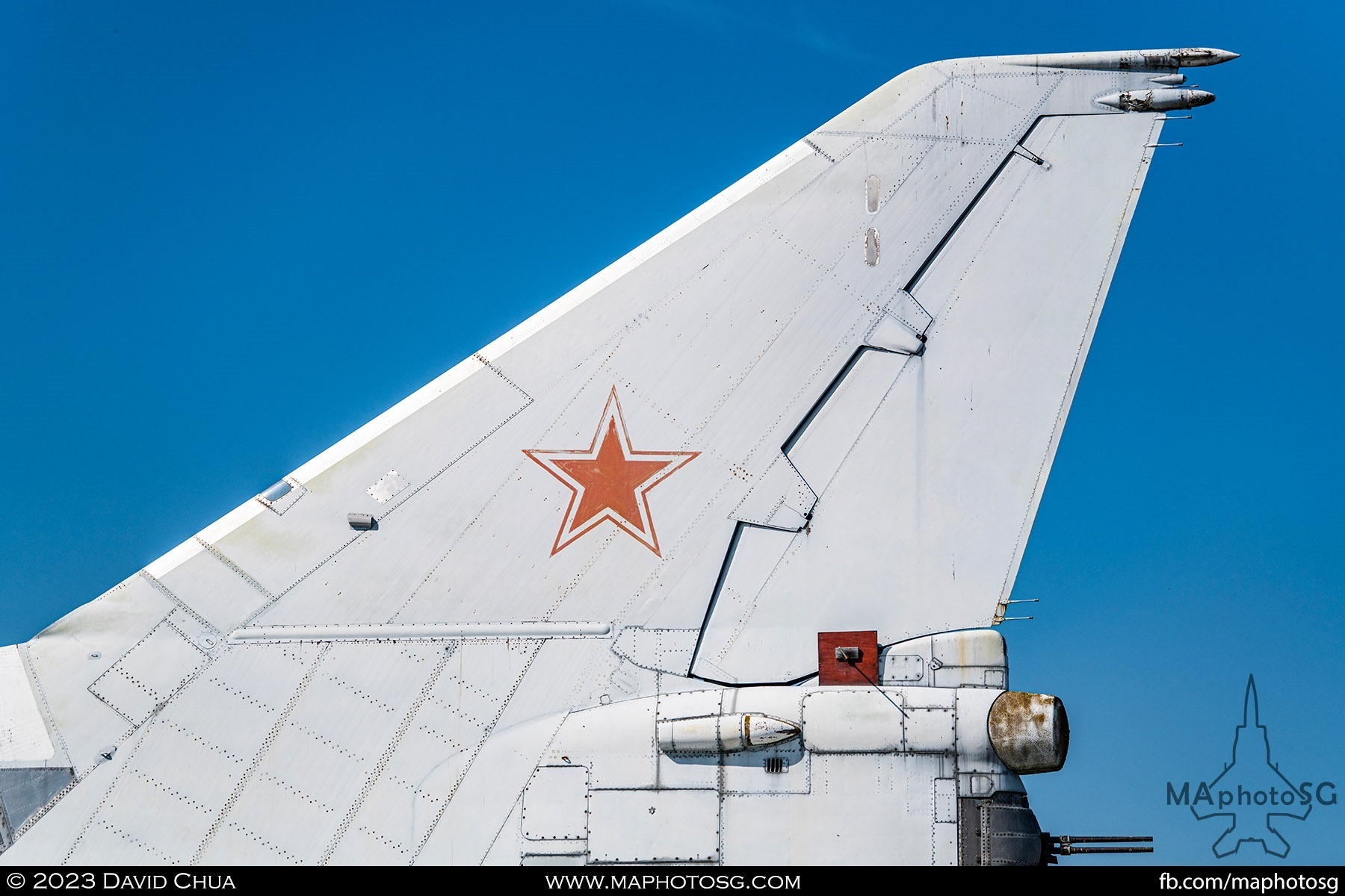 Tail of the Tupolev Tu-22M