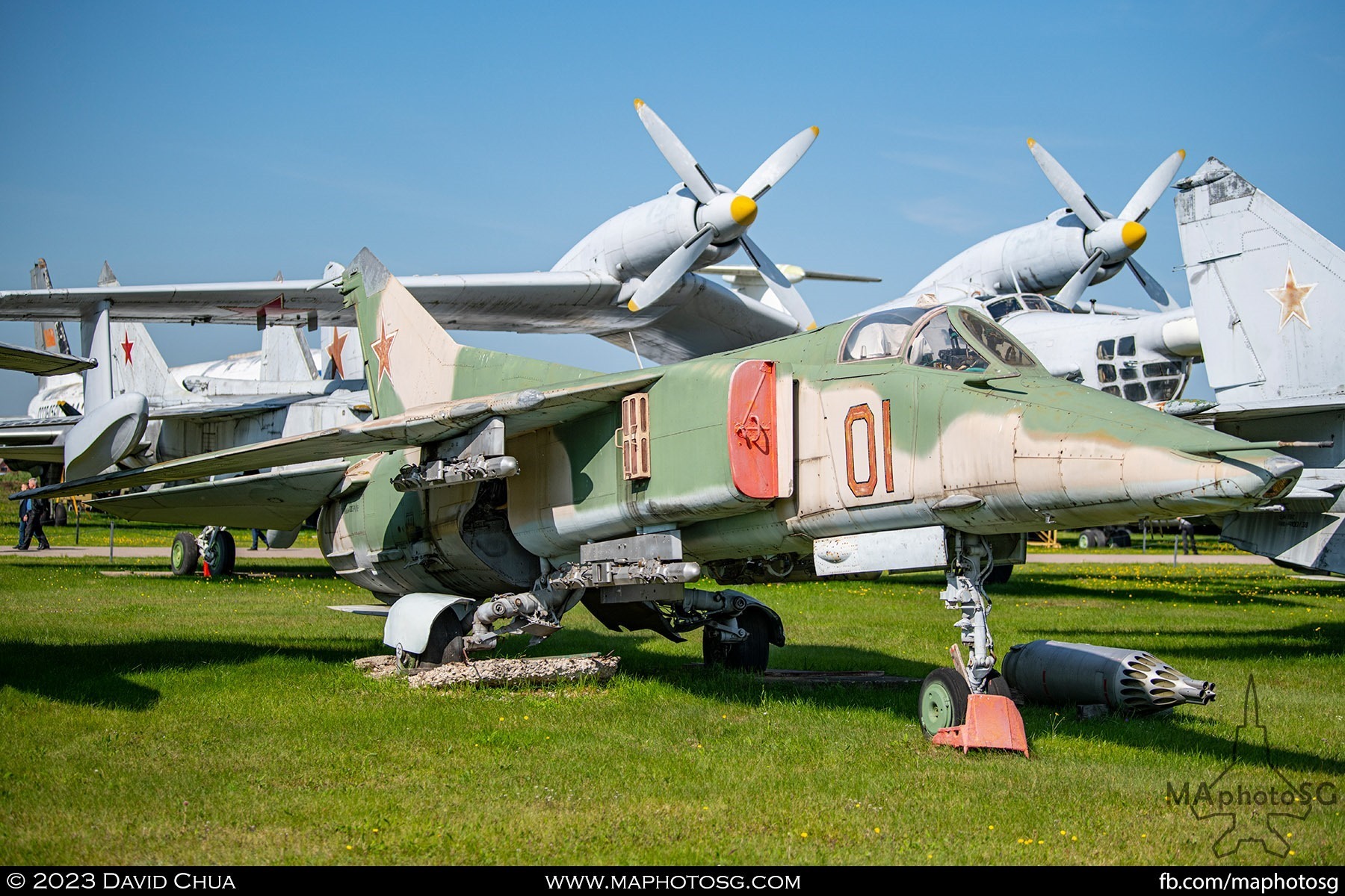 Mikoyan MiG-27 fighter bomber.