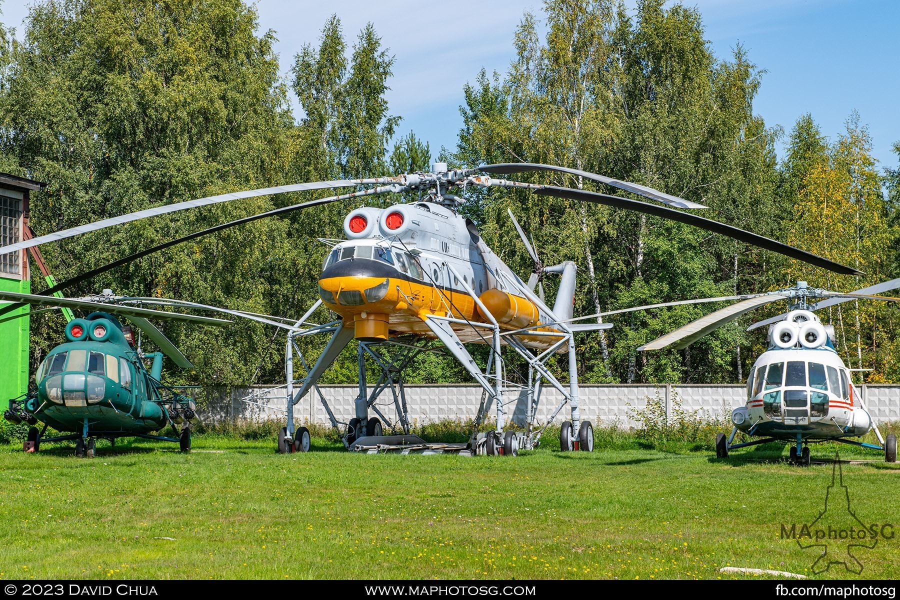 Mil Mi-8, Mi-10 and Mi-8T transport helicopters