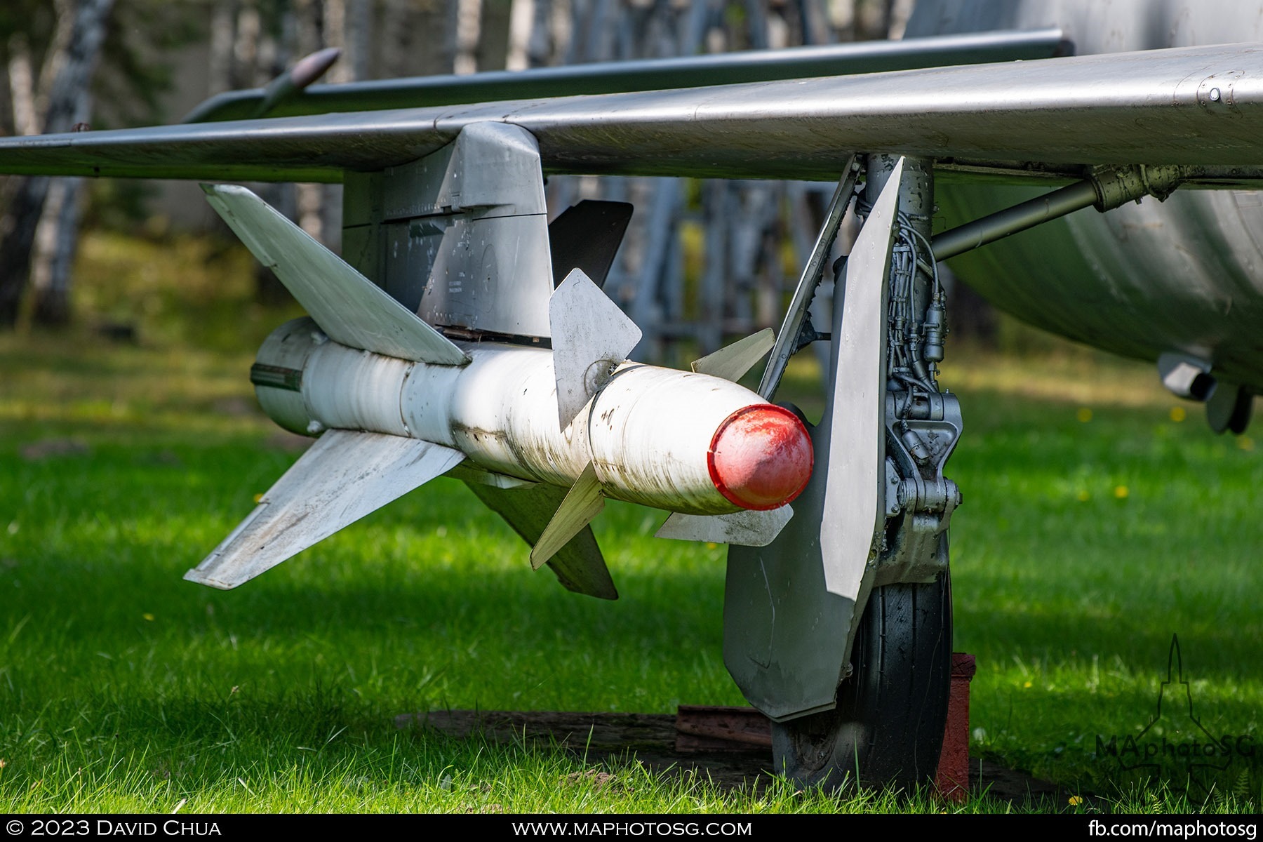 R-8 Air-to-Air missle mounted on a Sukhoi Su-15