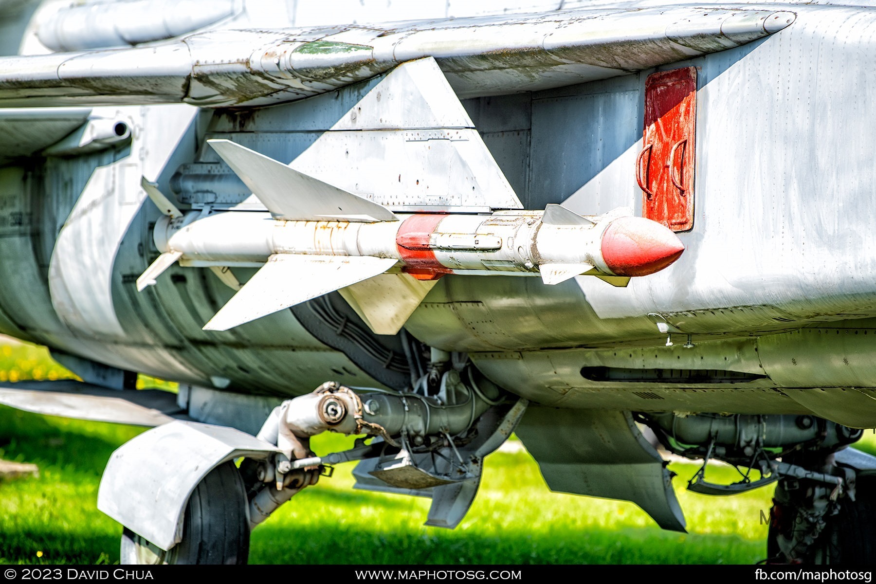 R-23 missile mounted on a Mikoyan MiG-23