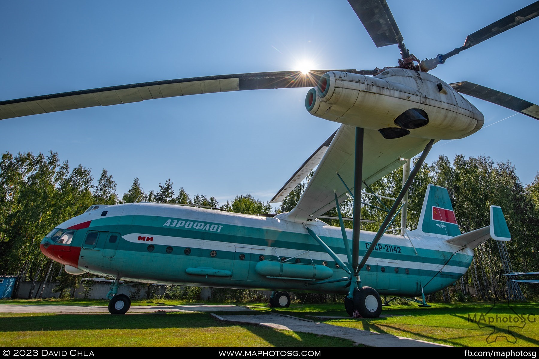 Mil V12 Heavy Transport Helicopter.