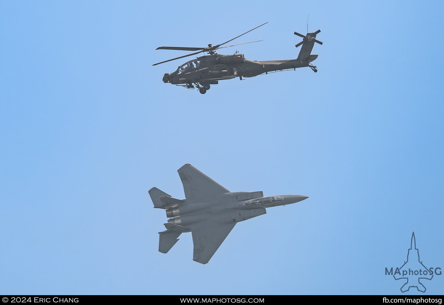 RSAF AH-64D and F-15SG