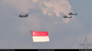 RSAF 2016 NDP Flag Flypast       