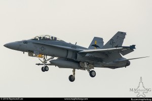 VMFA242 F-18D in Command Sling 16-2     