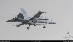 VMFA242 F-18D in Command Sling 16-2     
